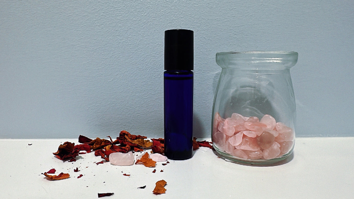 Rose Quartz Infused Scented Roll-On